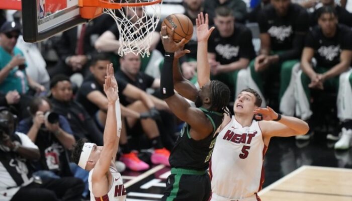 Celtics lick their wounds with spanking in Miami